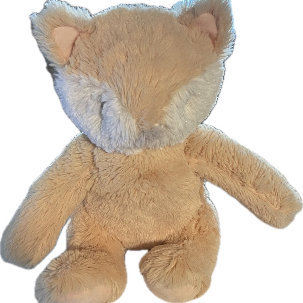 VGUC-12” Silver One Plush Fox Stuffed Animal Lovey Toy